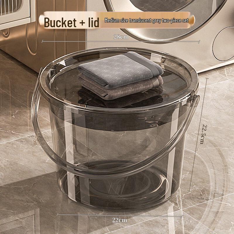 ZISIZ Утолщенное пластиковое ведро для хранения воды