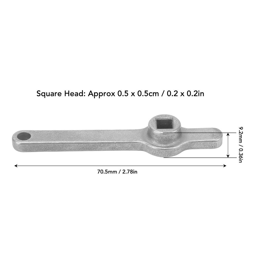 Long Handle Radiator Bleed Wrench 304 Stainless Steel Plumbing Bleed Wrench  for Radiators