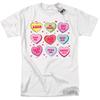 Valentines Day Candy Love Heart Shirt Valentines Day Gift Funny T-shirt Unisex T-Shirt
