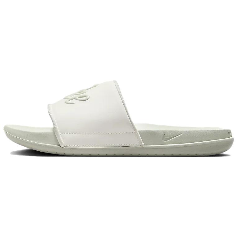 Nike Offcourt Yin Yang Colorway Comfortable Non-Slip Slide Sandals Women Footwear White Silver FQ7646-101