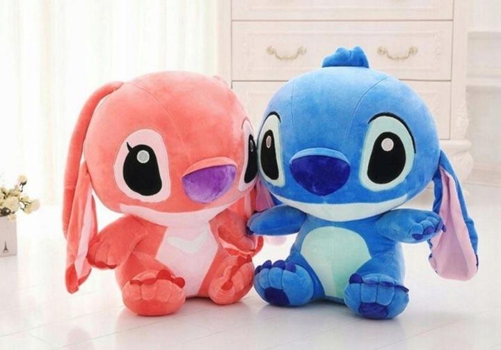 Zestaw 2X Stich Angel Przytulanka Pluszak Miś 35Cm Lilo I Stitch