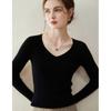 Women's 100% Pure Cashmere V-neck Sweater - New 2026 Autumn/Winter Slim Fit Base Layer Knit