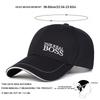 Letter THE REAL BOSS Embroidered Baseball Cap Men and Women Adjustable Outdoor Cotton Hat Fashionable Casual Travel Hats Golf Caps