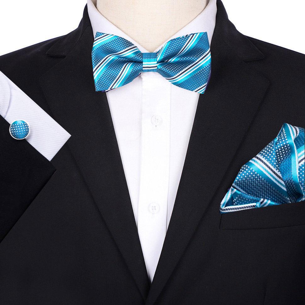 Men'S Groom Wedding Host Solid Color Bow Tie Best Man Suit Korean Version Shirt Bow Tie Wedding Men'S Bow