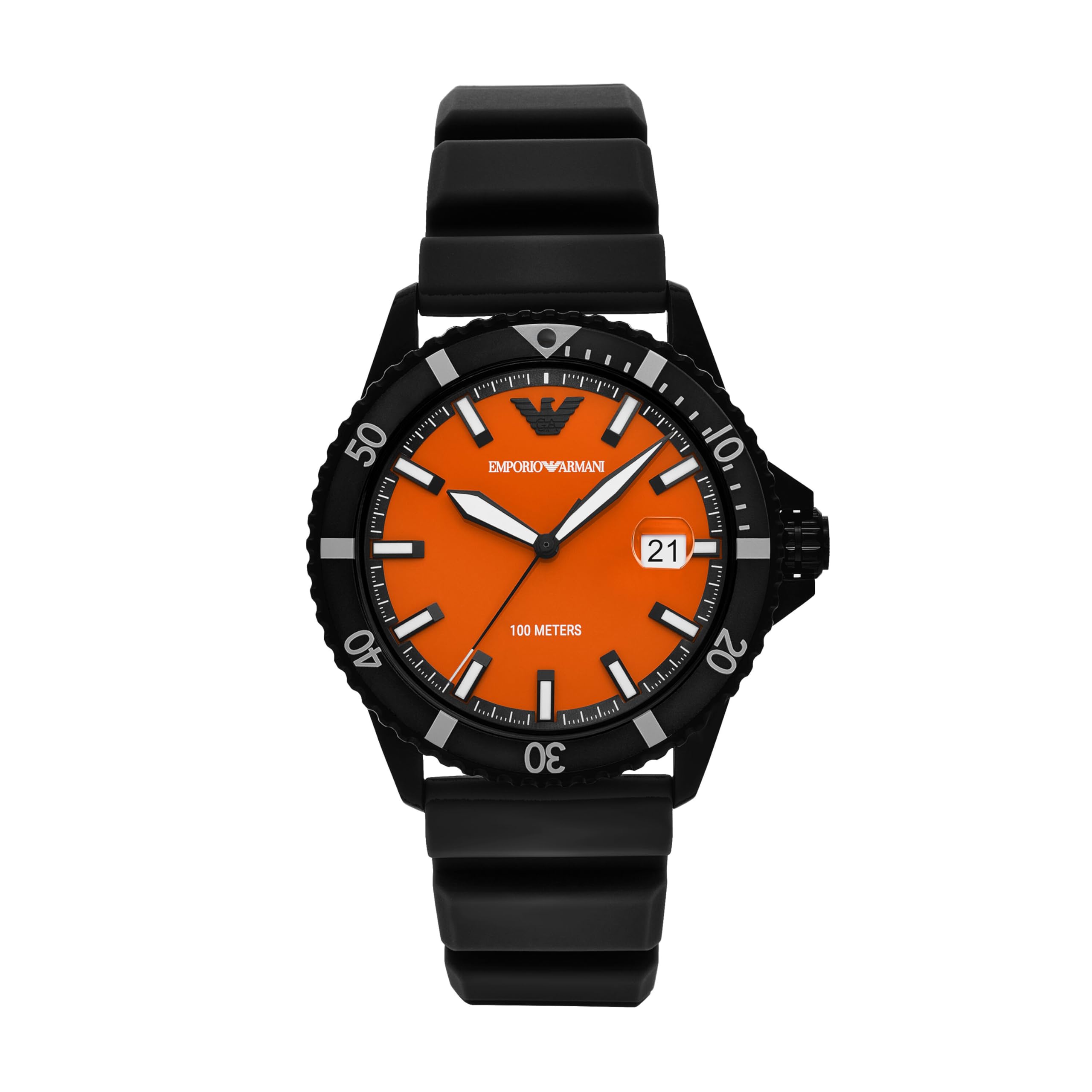 

Emporio Armani AR11684 Black N/A Men s Watch, чорний
