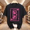 Vintage Punk Rock Queen Graphic T Shirts Short Sleeve O-Neck TShirt Cotton Breathable Loose T-shirt Tops