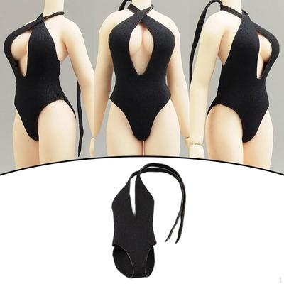 1/12 Action Figure Clothes Bodysuit Women Swimsuit Mini Trendy Fashion Dress Up Doll for 6"