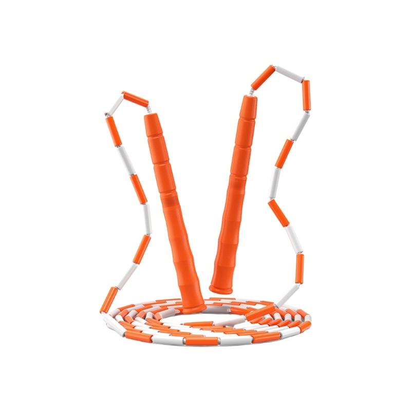 Childs Safe Skipping Rope Colorful Rotating Beads Regulable Handle Rope for School Home Exercises