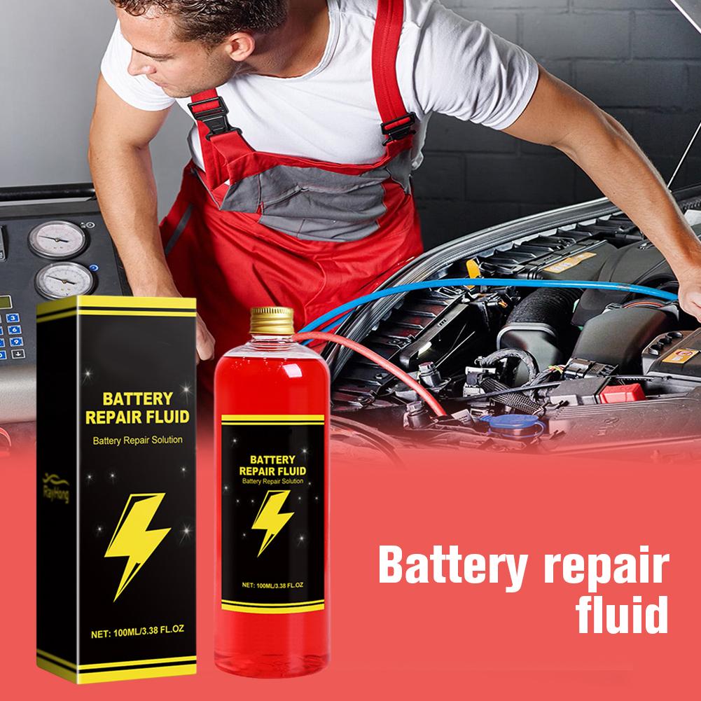 100ml Electric Car Battery Repair Fluid For Car Safe Repair Fluid Battery Restore Liquid Efficient Repair Extends Battery Life