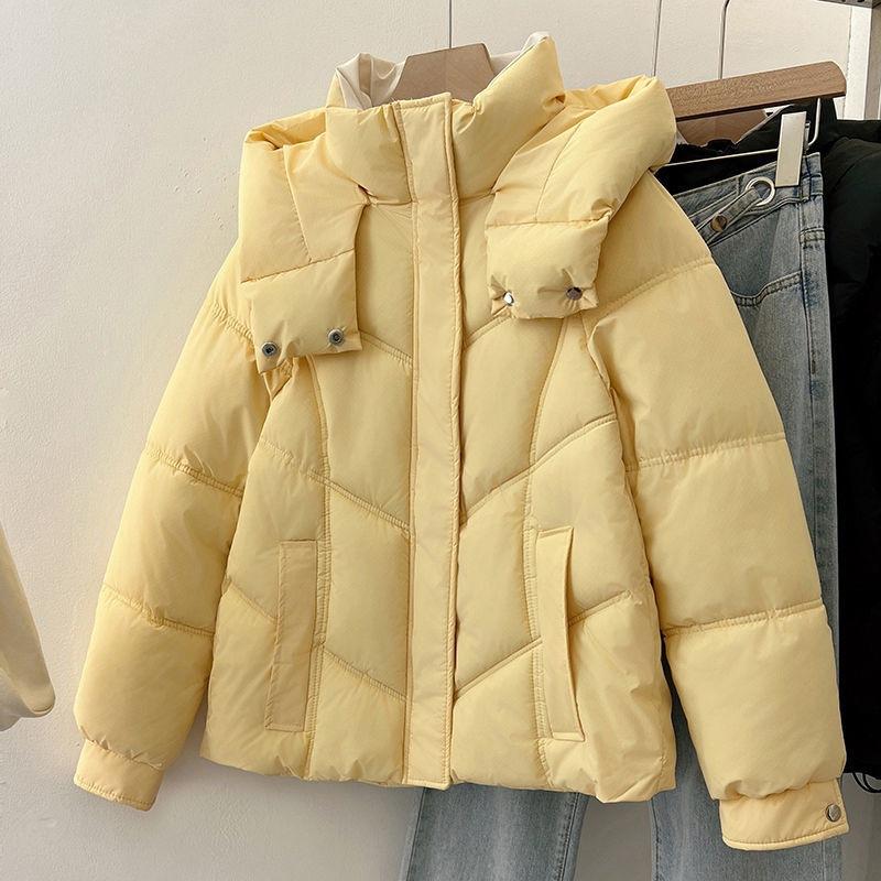Down Cotton-padded Jacket Women's Short Winter New Loose Cotton-padded Jacket Short Padded Coat
