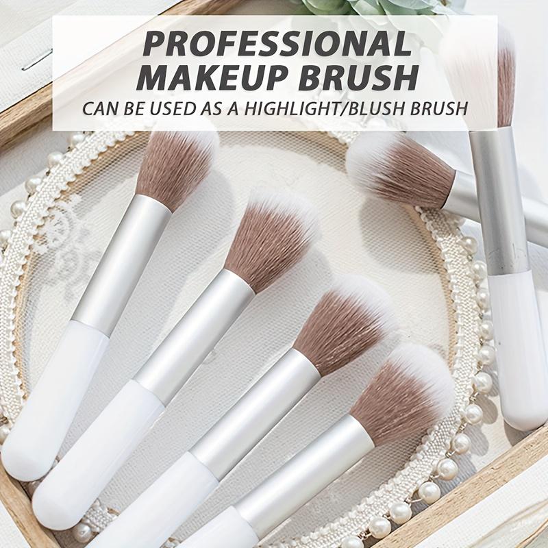 1Set Three-color Blush + Blush Brush, Nude Makeup Natural Matte Milk Tea Color Lasting Rouge, Makeup Blush Palette