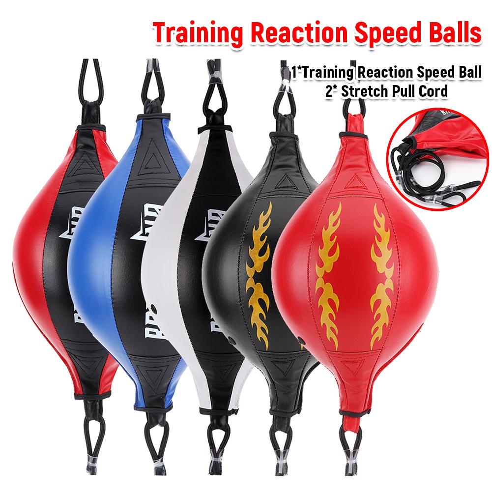 Training Reaction Speed Balls PU Leather Double End Punching Bag Musculation Training Sandbag Gym Fitness Sports Equipment