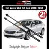 Auto Pop-Up Trunk Struts for Volvo V60 1st Gen 2010-2018 Estate Automatic Opening Gas Lift Supports with Springs Boot Struts