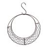 Bird Nesting House Bird Nesting Heart Holder Metal Birdhouse with Hook Hummingbird Nest Material Station for Wild Birds Outdoor
