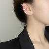Korean Pearl Ear Cuff Clip Earrings Non-Piercing Bone C-shaped Without Puncture Minimalist Earrings for Women Fashion Jewelry