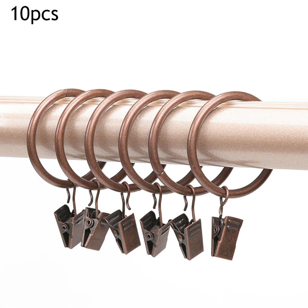 Metal Curtain Clips With Hook Window Curtains Hanging Clamps Accessories Home Bedroom Photo Clothes Clip Rings Buckles