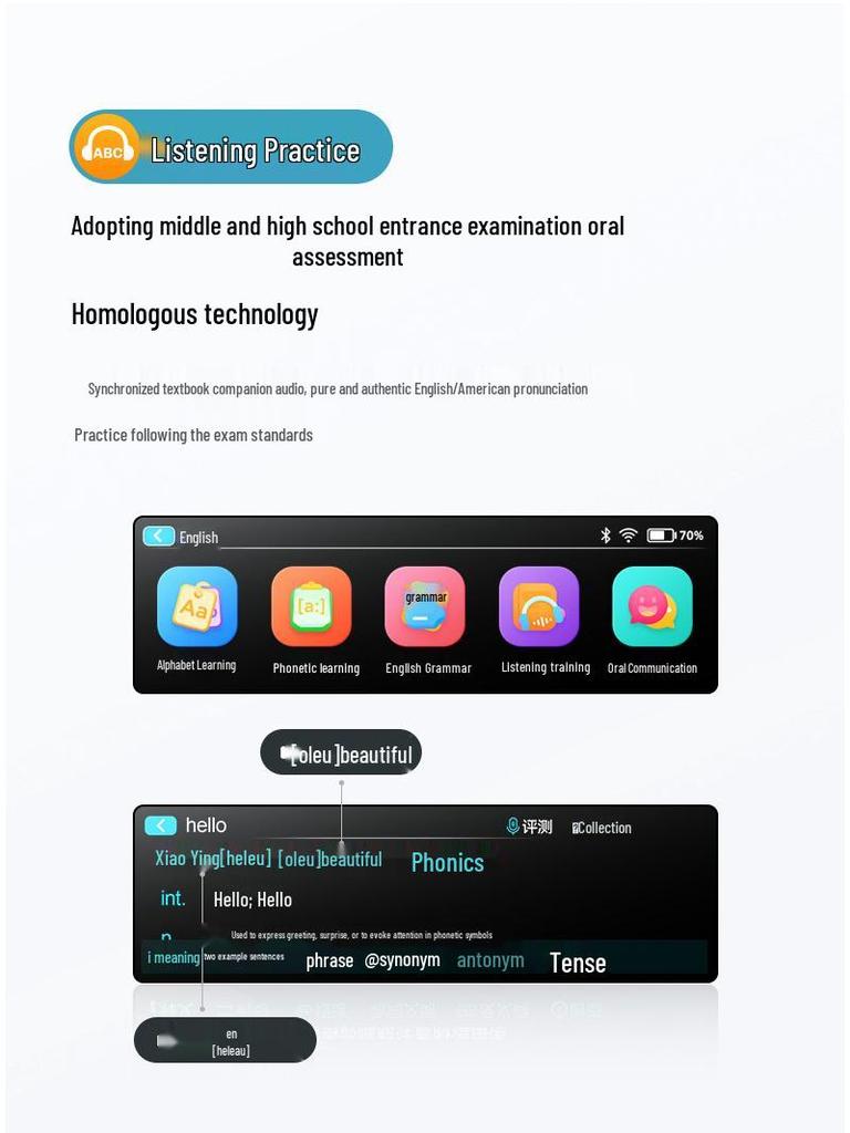 Offline Smart Scanning and Translation Pen: Chinese-English Translator, Dictionary, and Classroom Recording Tool for Students