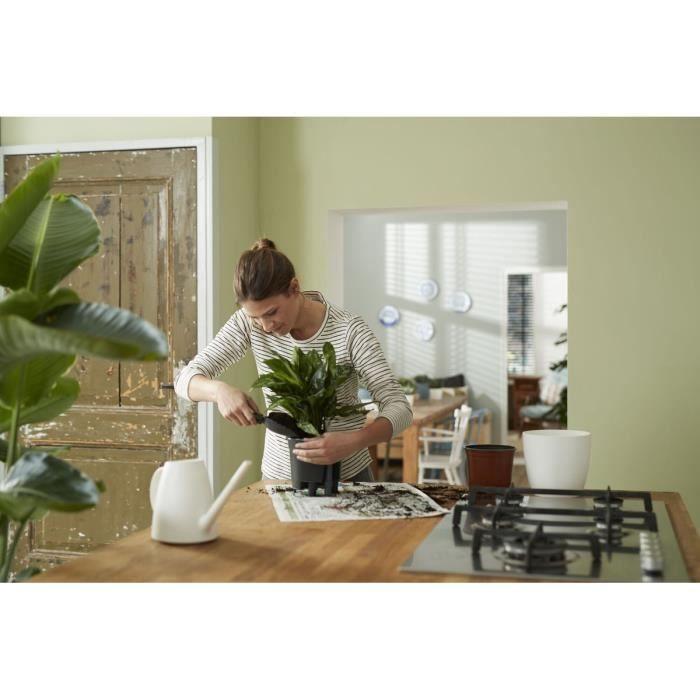 ELHO Pot de fleurs Self-watering Insert 21 living - Ø20,7 x H19,5 cm - Noir