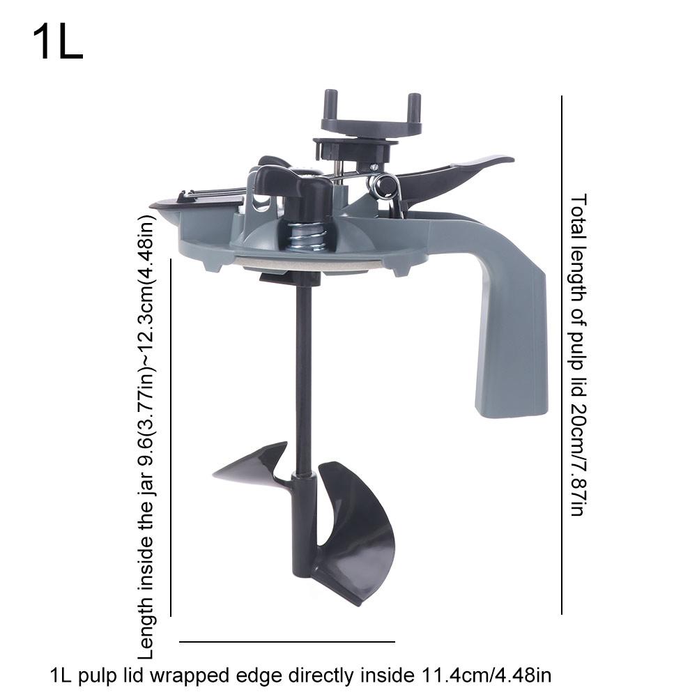 Mixing Mate 1L/4L Paint Can Lid Mixer Handle Mess-Free Paint Mix Cover ABS Universal Coating Mixing Stirrer Paint
