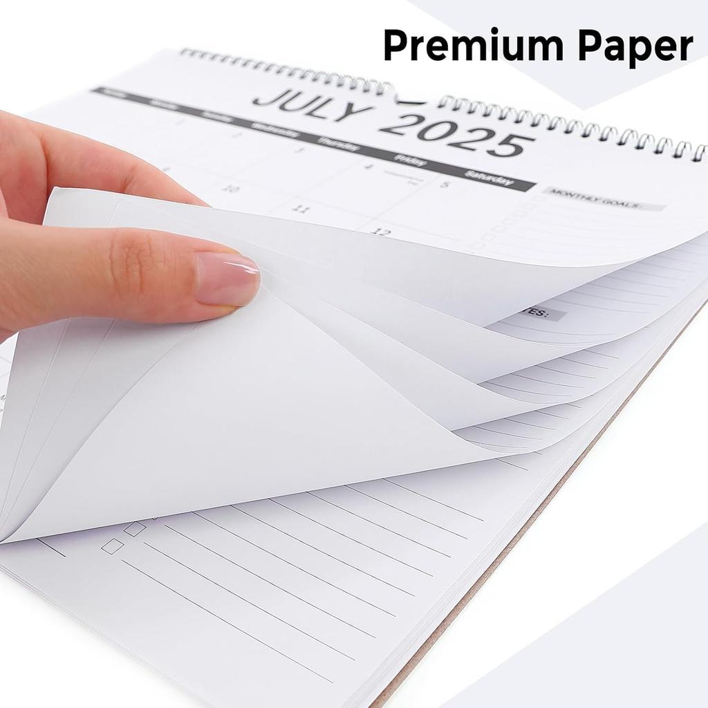 2026 Wall Calendar, 2026 Monthly Wall Calendar,18 Months Calendar Planner 11.5"x14.5",Planner with Thick Paper for Planning and Organizing for Home,