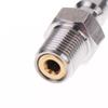 Quick Connect Valve 8mm Male Connector High Pressure Fitting Durable Leakproof Design for Hydraulic Systems