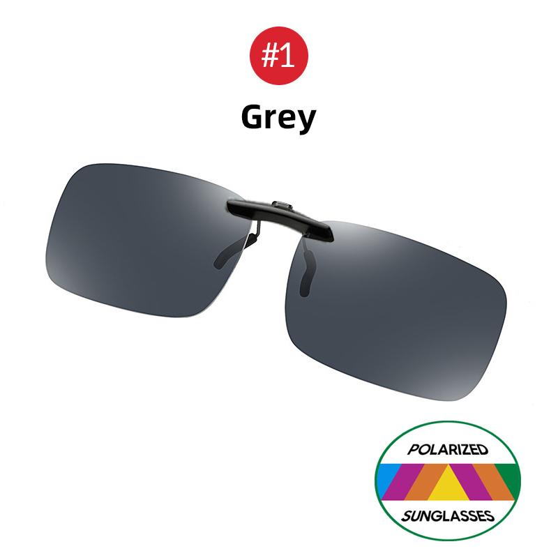 

Vivibee Мужские рыболовные очки-клипсы, зеркальные синие очки, поляризованные, Uv400, женские квадратные очки ночного видения для вождения without case