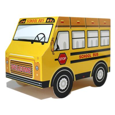 Dárková krabička pro studenty školní sezóny Dárková krabička pro školní autobus Dárková krabička