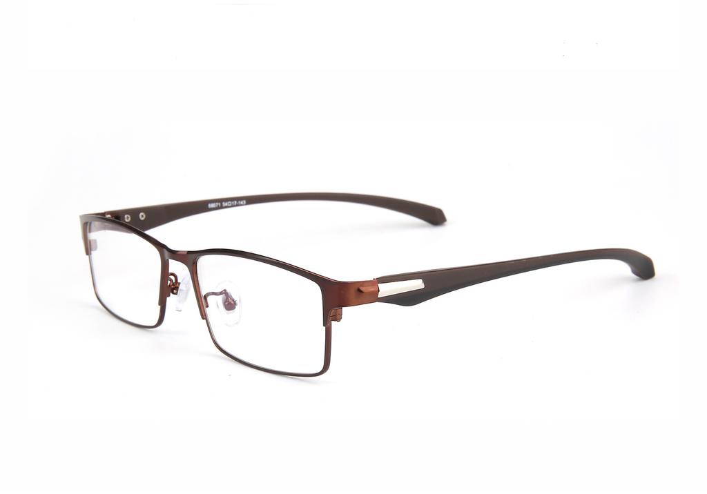 New Trendy Business Men's Super Lightweight Alloy Color Changing Nearsighted Eyeglasses For Outdoor Use Optical Prescription Glasses