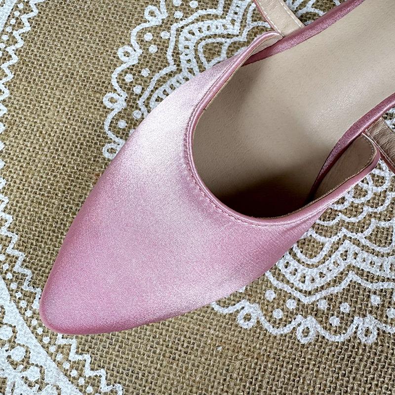 Modische Ballerinas für Damen 2025 Frühling und Herbst Neu Französische Spitzschuhe mit gekreuzten Riemchen Ballerinas Sandalen für Damen Übergröße Damenschuhe