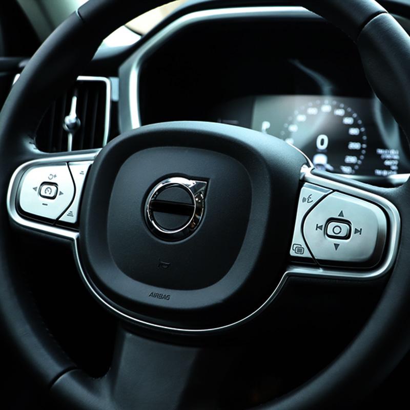 Cheap for Volvo xc90 steering wheel left and right button decoration