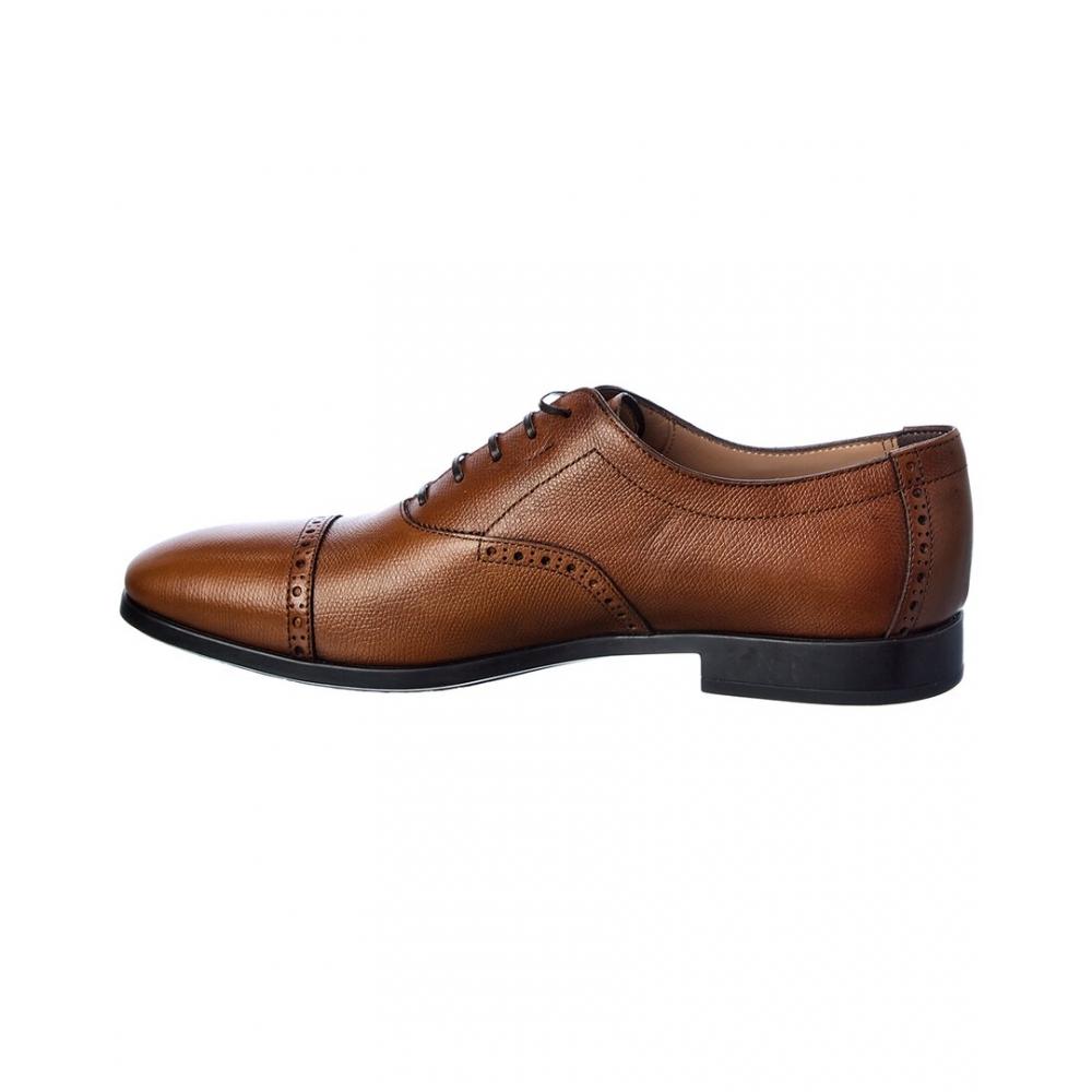 Salvatore Ferragamo Ferragamo Riley Leather Oxford Brown