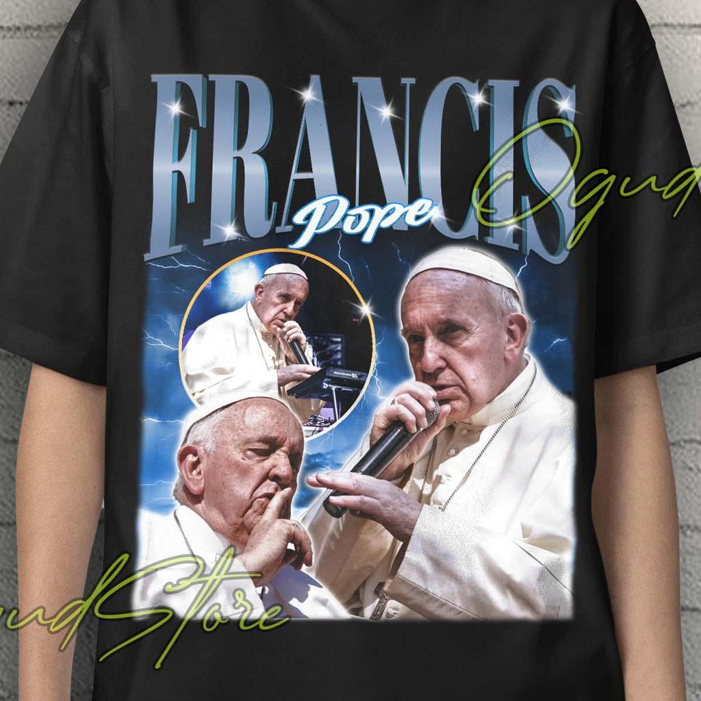 Papst Franziskus, Papst Franziskus T-Shirt, Papst Franziskus Hemd, Papst Franziskus Geschenk, Retro Papst Franziskus Kleidung, Vintage Papst Franziskus Fan T-Shirts Pullover