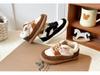 Winter 2025 Children's Cute Double-Layer Fleece-Lined Cotton Shoes for Boys and Girls
