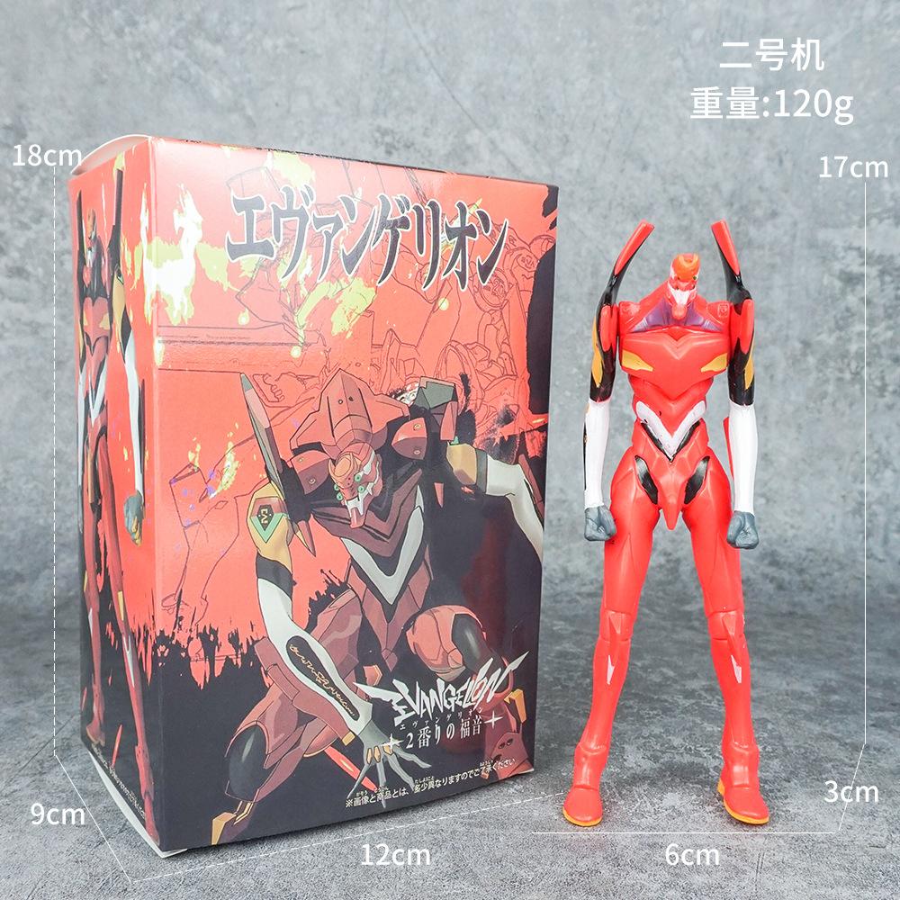 17CM Anime EVA EVANGELION-01 Figure 02 Production Model Standing Model Ayanami ReiToy Gift Collection Action Figure Boxed PVC