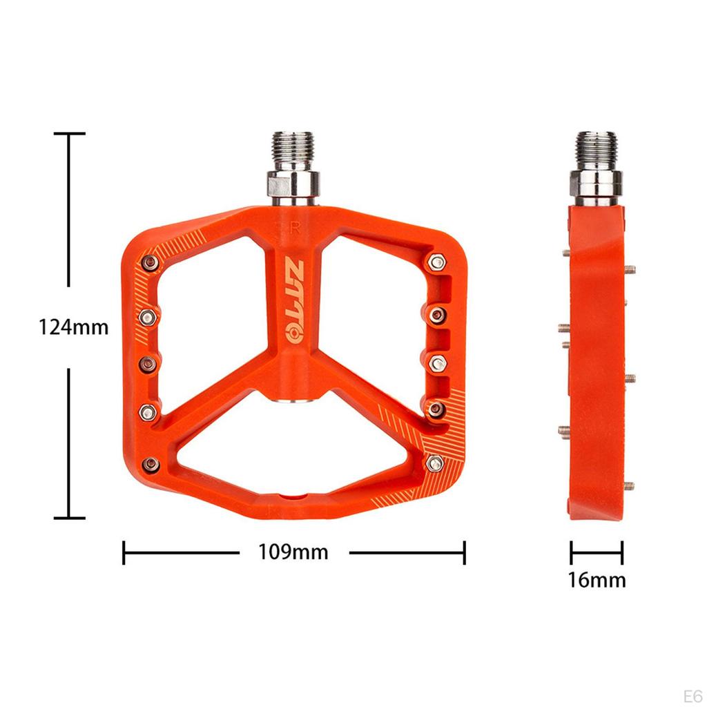 Lightweight Nylon Pedals Cycling Anti-slip for Universal Mountain Bicycle BMX Accessories