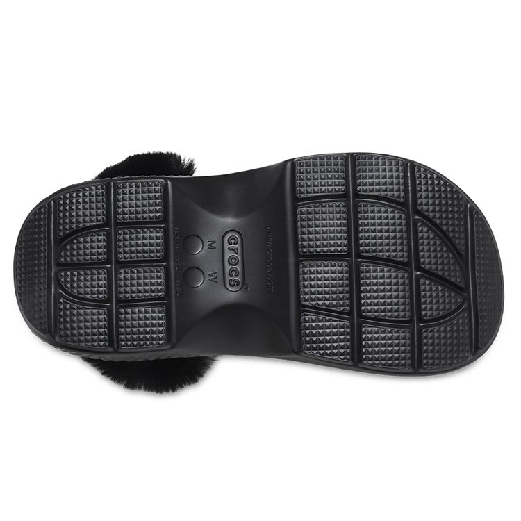Crocs Stomp Lined Clog Black Unisex Sneakers 208546-001