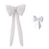 2 Pcs Bow Decoration Bow Themed Room Backdrop Decor for Wedding Birthday Party Engagement Bachelorette Baby Shower Door Wall Decoration