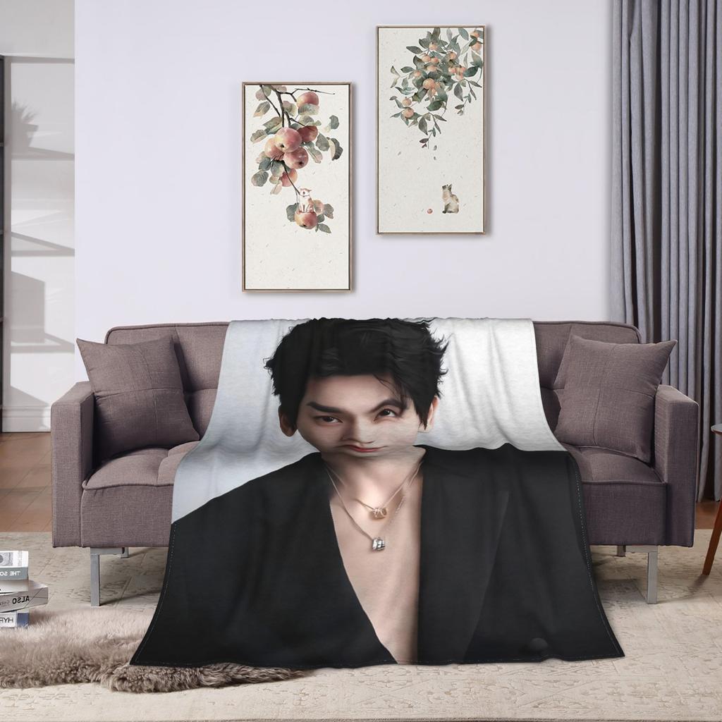 Zhang Linghe Flannel Blanket Warm Soft Throw Blanket for Couch Bed Picnic Fashion Bedspread Sofa Bed Cover
