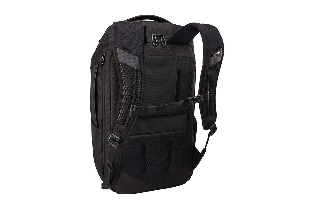Thule Accent Backpack, YKK Zipper, Black, 28L