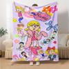 Custom Name Lizzie McGuire Theme Printed Blanket - Perfect for Couch, Bed, Travel & Outdoor Use | Machine Washable, Cozy & Durable.