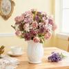 Silk Artificial Simulation Flower Rose Festival Home Room Table Vase Outdoor Garden Wedding Wreath Bridal Bouquet Decor DIY Gift
