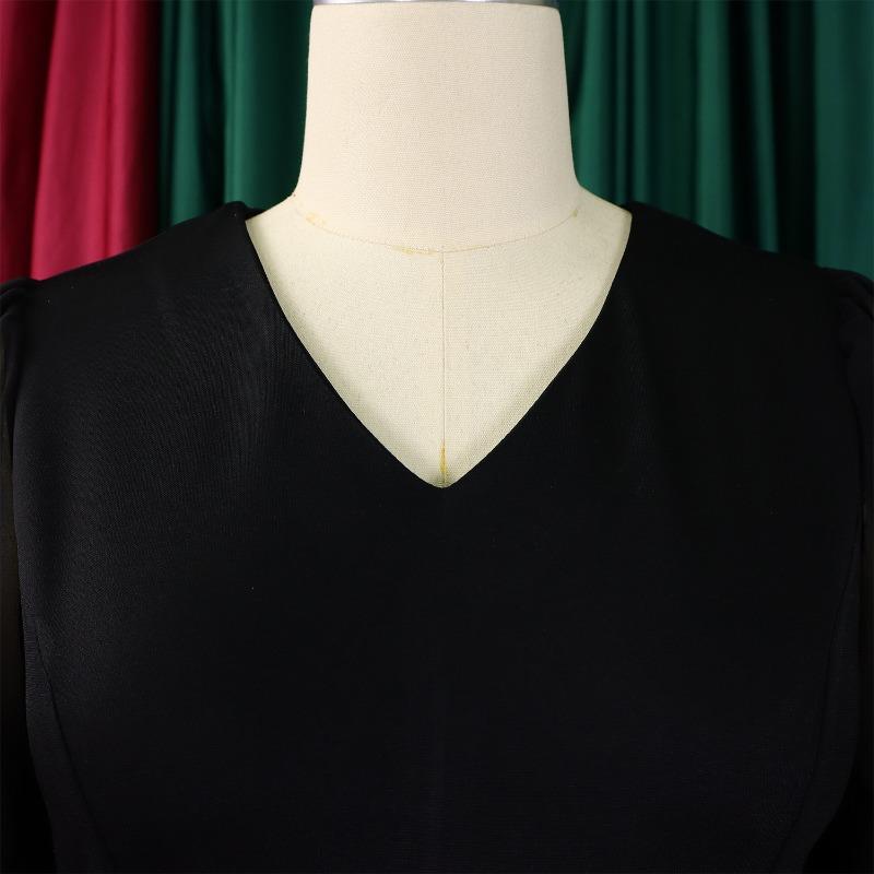 Traje de dos piezas con pantalones anchos y manga larga para mujer, nuevo estilo