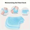 Wholesale Washable Blue Silicone Heel Protectors | Unisex for Day & Night Care | Breathable & Long-Lasting Comfort Hot-selling