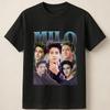 Milo Manheim Cool Teen Idol Photo Collage Design Unisex T Shirt Unisex T-Shirt