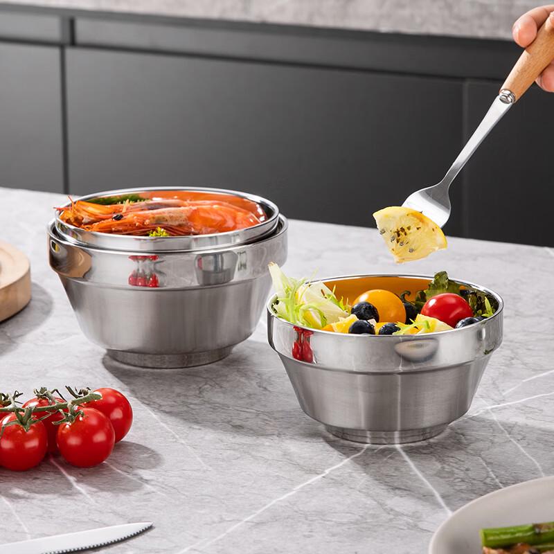 SPSR 304 Stainless Steel Rice Bowl Set