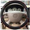 Hand-Stitch Antibacterial Nappa Leather Non-slip Car Steering Wheel Cover for Mazda 323 Premacy FAMILY Happin Car Interior