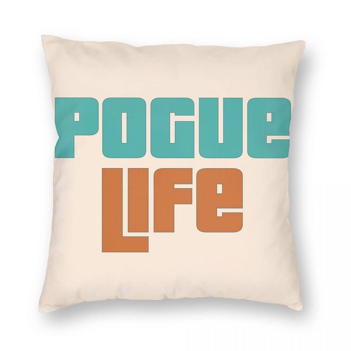 

Pogue Life Outer Banks Pillowcase Polyester Linen Velvet Pattern Zip Decorative Car Cushion Cover 45x45 30x30cm