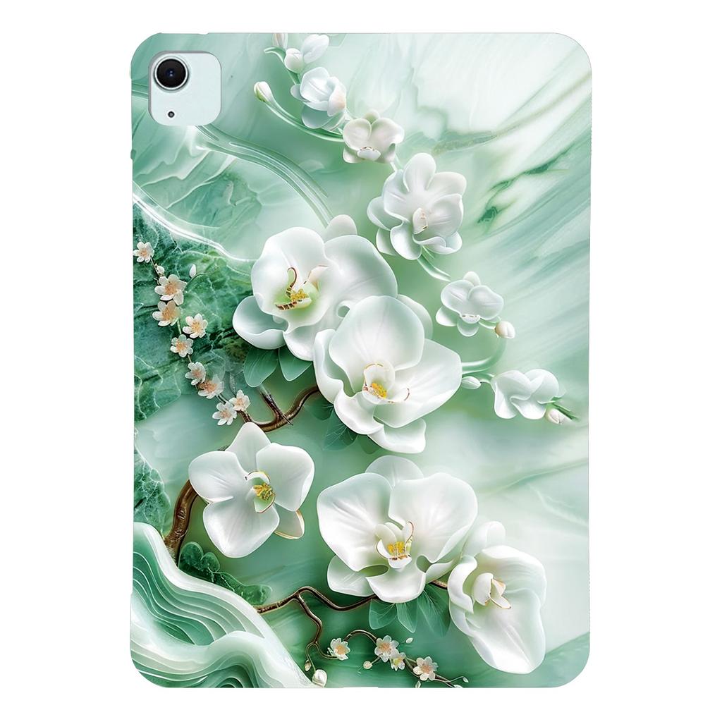 Tablet Case For iPad Air 13 (2025)/(2024)/Pro 12.9 (2022)/(2021)/(2020)/(2018) Pattern Printing Slim Soft TPU Cover
