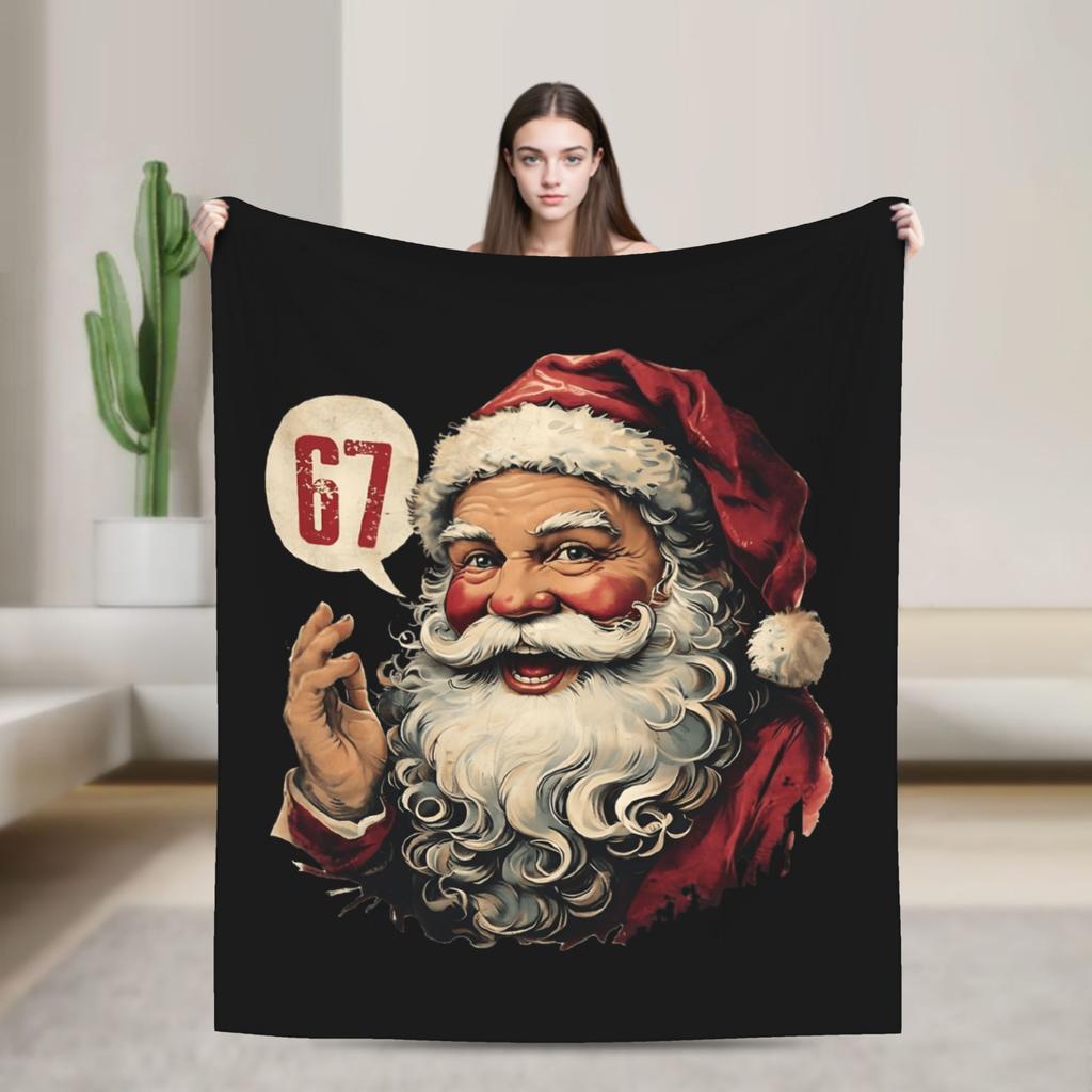 Do The Math 67 Meme Funny Six Seven Blanket Quality Warm Soft  Bedding Throws Winter Children Chair Sofa Bed Novelty Bedspread