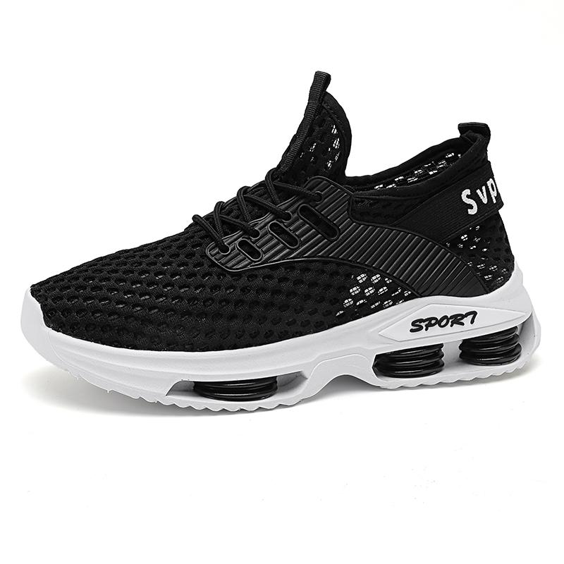 

Мужская обувь, удобные кроссовки, женские, дышащие, кроссовки для пар, сетчатая, теннисная, спортивная обувь, размер 39-44, кроссовки для ходьбы, мужские 39 чёрный